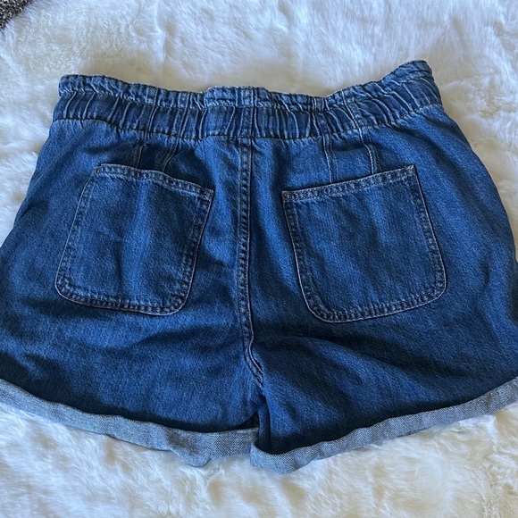 Maurices Dark Blue Jean Shorts - Picture 3 of 3